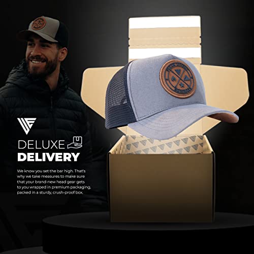 Image of Urban Effort Trucker Hat for Men - Mesh Back Baseball Cap, 5 Panel Snapback Hats for Men and Women