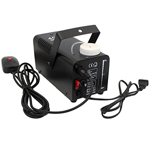 Máquina de humo navideña 400W con control por cable y remoto - Ideal para bodas, fiestas, escenario y cumpleaños miniatura 1