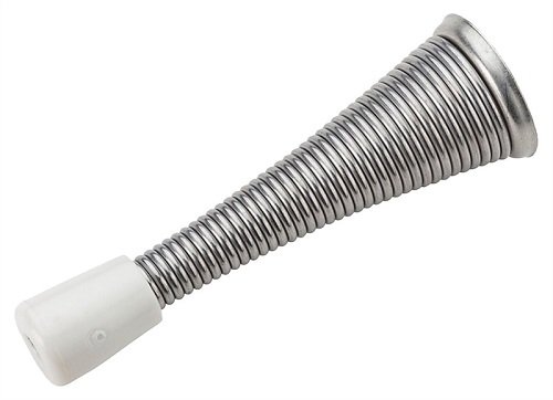 NATIONAL HARDWARE, Door Stops Satin Chrome Finish, Bag