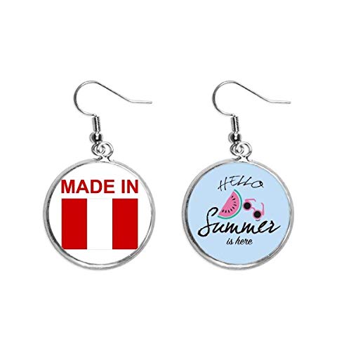 Pendientes de sandía para lucir en tus tardes de playa este verano