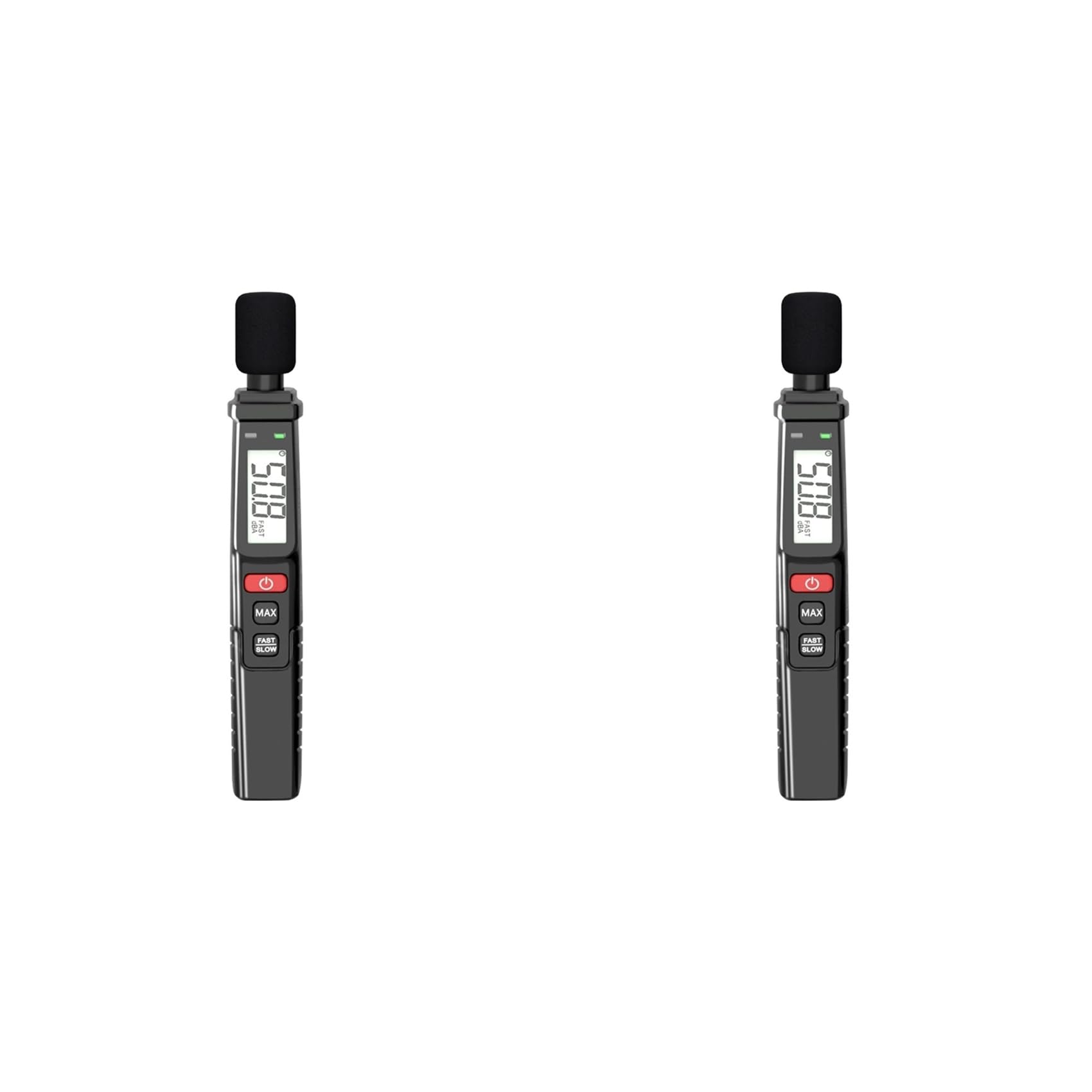 Jnchdghwa 2X Digital Noise Meter Sound Level Meter DB Meter A-Weighted 30-130dB Audio Measuring Instrument Decibel Monitor