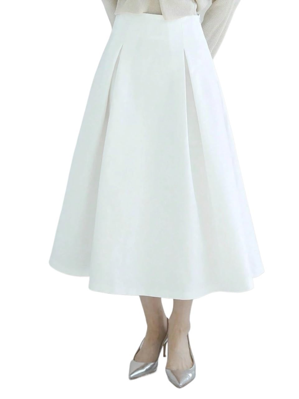 Womens Flowy Trendy Skirt Solid Color Loose Long Skirt