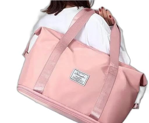 Large Capacity Folding Travel Bag Lightweight Waterproof Carry Luggage Bag Travel Duffle Handbags Travelling Bag for Women and Men Large Capacity Folding Duffel bags-image-42