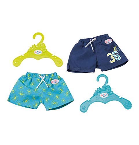 Baby Born Swimshorts Collection Puppen-Zubehör (Puppenbadetuch, 3 Farben),...