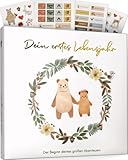 Unvergesslich - Worte, Die Tief Berühren: Das schnuckelige Babybuch schenkt reichlich Platz zum Eintragen persönlicher Briefe & Notizen, sowie für Fotos von Ultraschall & Co.; Dazu gibt’s putzige Sticker und ein extra Fach für kleine Andenken