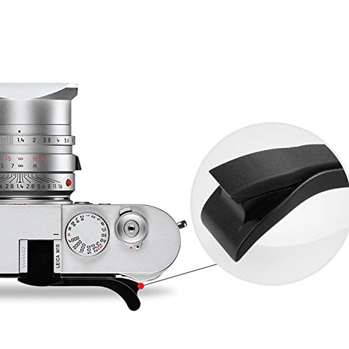 Jfoto M10B-G Thumbs Up Grip Designed For Leica M10 Better Balance & Grip Convenience, Camera Black Metal Hand Grip, Newest Version Securely The Camera #TOP2