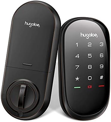 Hugalog Lock Hugolog Smart Lock ,Touchscreen Deadbolt Remote Wireless Control ...