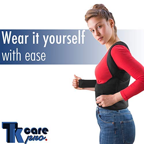 Full Back Brace Posture Corrector for Men and Women - Upper and Lower Back Support - Adjustable Support Brace - Improve Posture - Provide Pain Relief for Neck, Back, Shoulders - 3XL (40"- 48" Waist) - Thumbnail 7