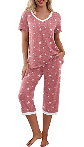 Sommeil agité ? Ce pyjama femme manches courtes et pantalon long libère vos mouvements en taille L