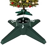 Gifts by L Christmas Tree Stand – Heavy-Duty Real Christmas Tree Holder Stand with Water Reservoir – Stable Base for Trees up to 6ft – Quick Assembly with Durable Metal Bolts