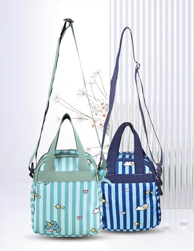 Image of PB Pearlbags Soft Crossbody Shoulder Or Hand Bag or Sling bag Water Resistant Anti Fall Stationery Storage Bag Handbag Clutch Bag Sweet Birthday Gift For 5-10 Years Children Students Girls