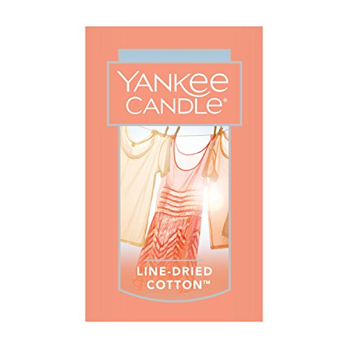 Yankee Candle Line-Dried Cotton Scented, Classic 22Oz Large Jar Single Wick Candle, Over 110 Hours Of Burn Time #TOP1