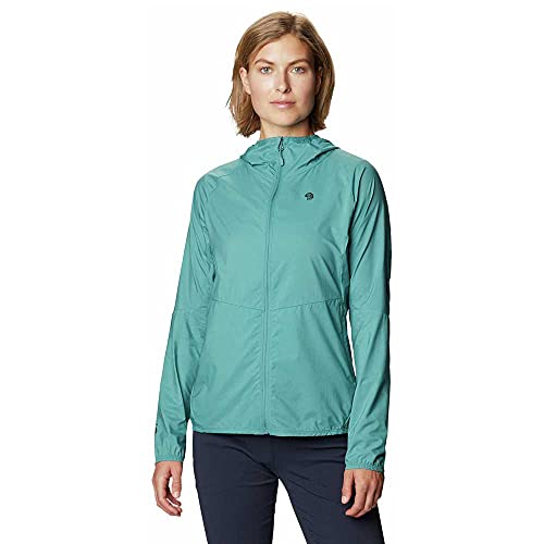 Mountain Hardwear Women's KOR Preshell Hoody, Washed Turq, S