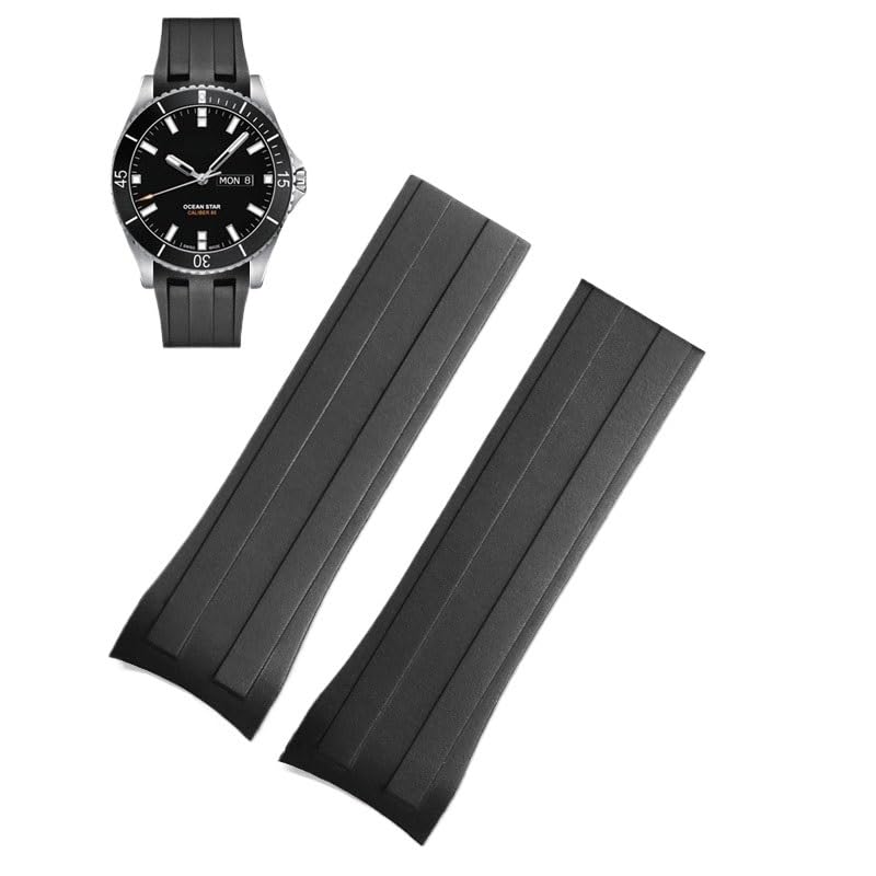 Bracelet de montre en caoutchouc Mido Ocean Star finition premium M026430a