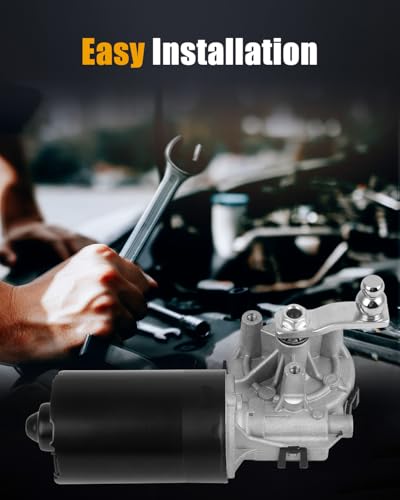 Image of ROADFAR Front Windshield Wiper Motor Replacement for 2001-2002 for for S4,1998-1999 for for 0390241148, 8D1955113A, 8D1955113B, 8D1955113 Wiper Motor 5 Pins