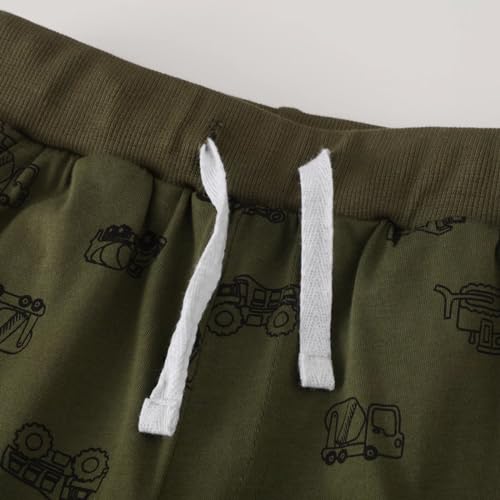 Image of Toddler Boy Clothes Kids Summer Cotton Outfits Shirt Short Sets Size 2-7