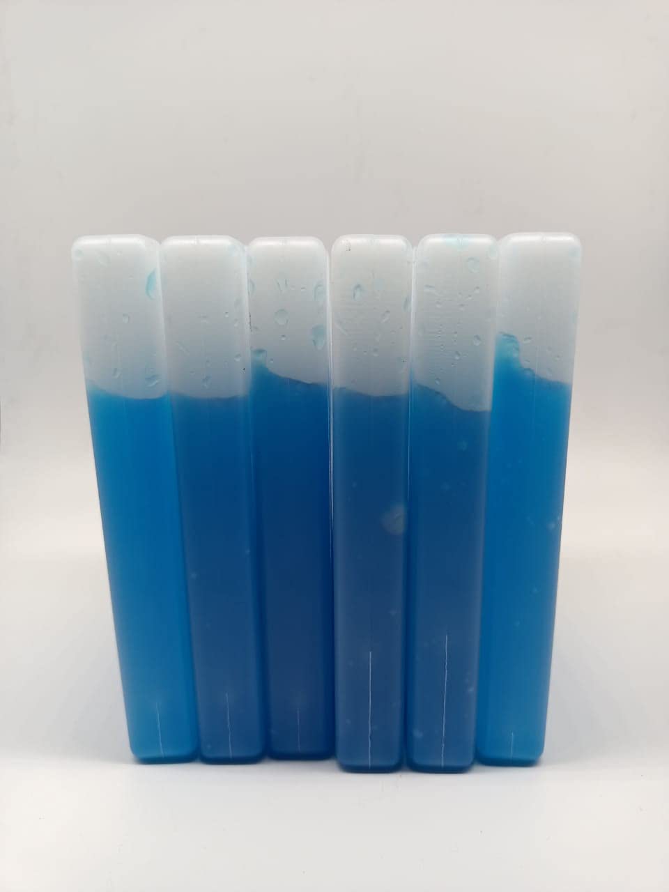 Long Lasting Freezer Ice Blocks Block Pack Cooler Bag Box Travel Picnic (6 pcs, Multicolour)