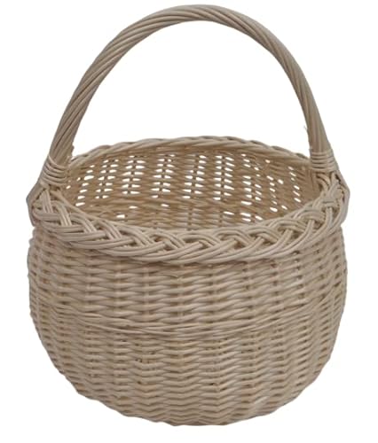 Panier rond osier blanc D.20 cm Cover