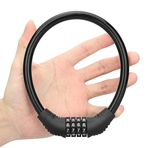 Fahradschloss, Fahrrad Zahlenschloss 4-Stellige, Kinderwagenschloss...