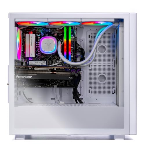 Skytech Chronos Gaming PC Desktop, Ryzen 7 7700X 4.5 GHz (5.4GHz Turbo), NVIDIA RTX 5070 12GB, 1TB NVMe SSD, 32GB DDR5 RAM 5600 RGB, 850W Gold PSU, 360mm ARGB AIO, Wi-Fi, Win 11 - Image 3