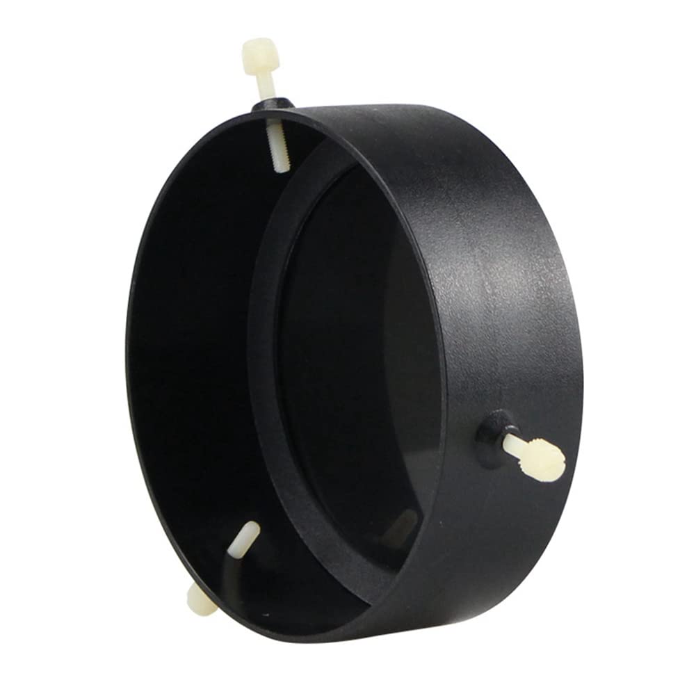 Filtre de Couverture de Lentille D'Objectif de Film Solaire RéGlable Cadre 86-117Mm et Accessoires de TéLescope Astronomique à Film Solaire