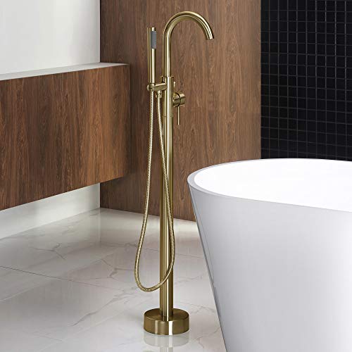 Install Freestanding Tub Filler on Concrete Slab Guide Bath Advisors