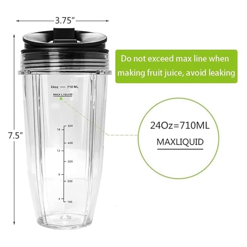 Repuesto vaso licuadora 710 ml para Nutri Ninja miniatura 2
