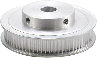 Lxuan-Timing Pulley GT2 Timing Belt Pulley Wheel Aluminum Speed Ratio Pulley 3D Printers Part Bore 5mm 6.35mm 8mm 10mm 12mm, High Precision (Size : 40T 8B 6W)