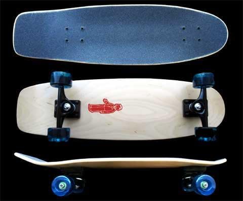 Funbox 28" Maple Square Tail Cruiser Skateboard