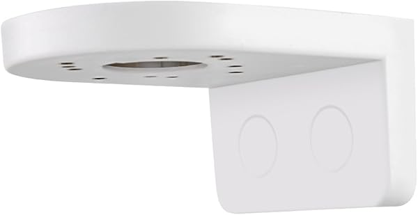 Staffa di montaggio a parete per fotocamera a cupola plastica ABS compatibile con Hikvision e fotocamera Dahua