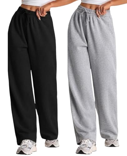 Image of Volex Women's Joggers - High Waist Jogger Pants for Women - Gym Wear, Workout & Fitness Pants - Track Pants for Women - Stylish Casual Wear Joggers for Girls & Ladies-Pack of 2