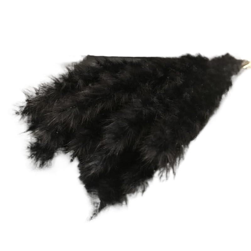 Pampas Grass Large Fluffy Black 10 pcs miniatura 2