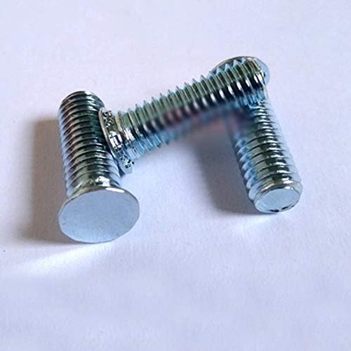 M3 Galvanized Pressure Riveting Screws Pressure Plate Screws Outer Tooth Thread Rivet - (Dimensions: FH-M3-7mm (50pcs))