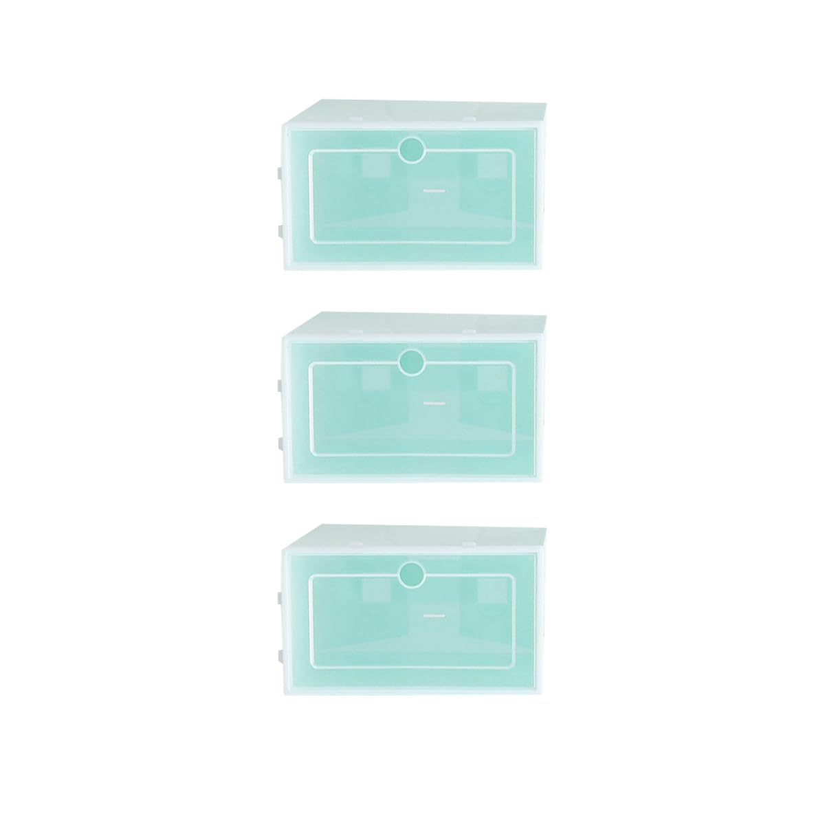 Boîte de rangement plastique pour organiser vos chaussures sous étagère et sublimer le dressing