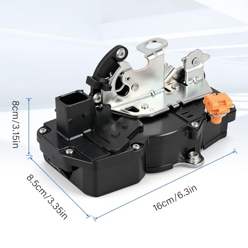 Image of Door Lock Actuator Compatible with 2007-2009 Chevy Silverado Tahoe Suburban Avalanche GMC Sierra Yukon Cadillac Escalade, Front Right Passenger Side, Replaces 931-304, 20783852, 25873485