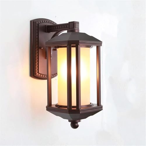 Applique murale européenne extérieure étanche luminaire de décoration pour patio
