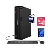 Lenovo ThinkCentre M70s Small Business AI Desktop, Intel Core Ultra 5 225, 32GB DDR5, 1TB SSD, HDMI, DP, Wi-Fi 6, Support 3-Monitor 4K, Wired KB & Mouse, Win 11 Pro, Bundle ADATA 64GB Flash Drive