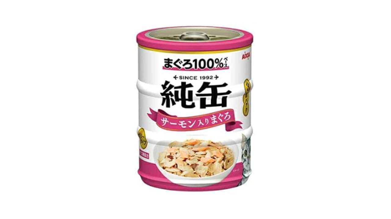 Amazon.co.jp: アイシア 純缶 ミニ 5種各1個セット(65g×3缶) 計15缶