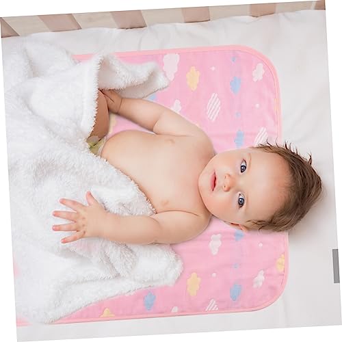 Totority 2 Unidades Almofada De Cama Infantil Trocador De Bebê Portátil Forro De Almofada De Mudança