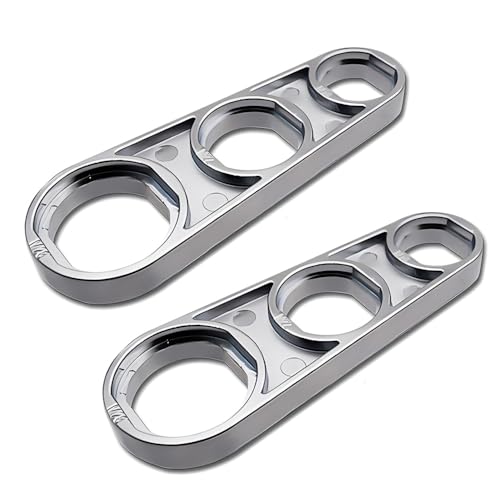 Saipe 2pcs Faucet Aerator Removal Wrench Tool, Multi-Use Faucet Aerator Key 6 Sizes 16/18/20/22/24/28mm Sink Aerator Wrenches for Kitchen Bathroom Faucet Parts
