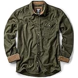 [CQR] シャツ 長袖 メンズ レギュラーフィット [保温・厚手・耐久性] フランネル 冬 無地 ネルシャツ ポケット付き 綿100 アウトドア 登山 キャンプ ゴルフウェア アメカジ 春 秋 HOF113-JPH_L