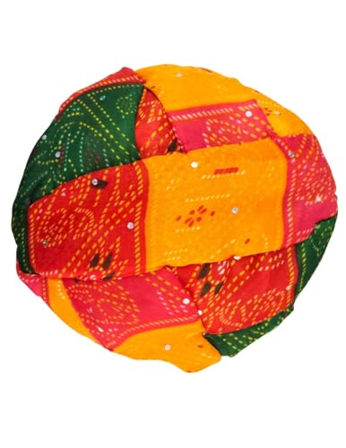 Image of BookMyCostume Traditional Indian Turban, Safa & Pagdi Collection - Ethnic Royal Headwear, Cultural Event & Fancy Dress Costumes | Ideal for Barati, Folk Dance & Themed Functions for Boys, Men & Adults