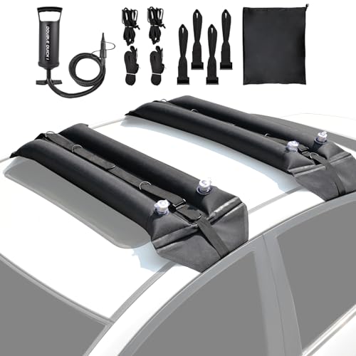 Barres De Toit Universelles Voiture 4-5 Portes - Aluminium Noir - Charge 45kg - Avec Clés Antivol