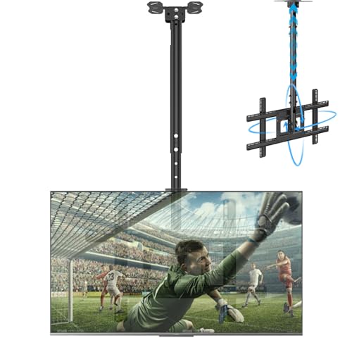 Reviews de Soportes de pared y techo para TV disponible en línea para comprar. 47 ERYURU Soporte de TV Techo de 32 a 65 Pulgadas,hasta 68kg,Base para Television Pantalla de Inclinable y Giratorio para Televisores y Articulado de Movimiento Completo,Soporte VESA...