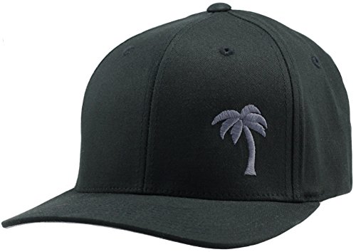 LINDO - Flex/Stretch Band Pro Back Style Hat - Palm Tree