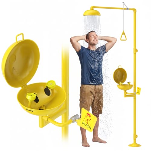Huanyu Emergency Shower & Eyewash Station