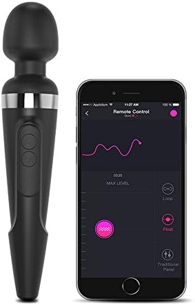 LOVENSE Domi Mini Wand Vibrador, Potente y Silencioso ...