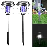Bug Zapper Outdoor, 2 Pack Waterproof Mosquito Zapper LED Mosquito Killer Light Mosquito Repellent L