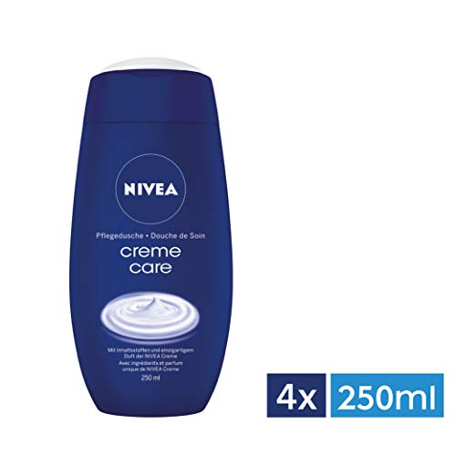 Nivea Crème Douche Crème Care 250 ml lot de 4 gels douche nourrissants