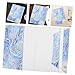 Uonlytech Ornamental Cloth Book Cover Protector for Diaries Beautiful Stretchable Book Sleeve Reusable and Scratch Resistant Design for Personal Journals and